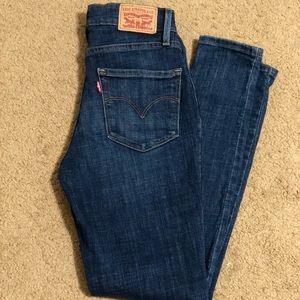 Levi 721 High Rise Skinny Jeans Size 26 Perfect Condition